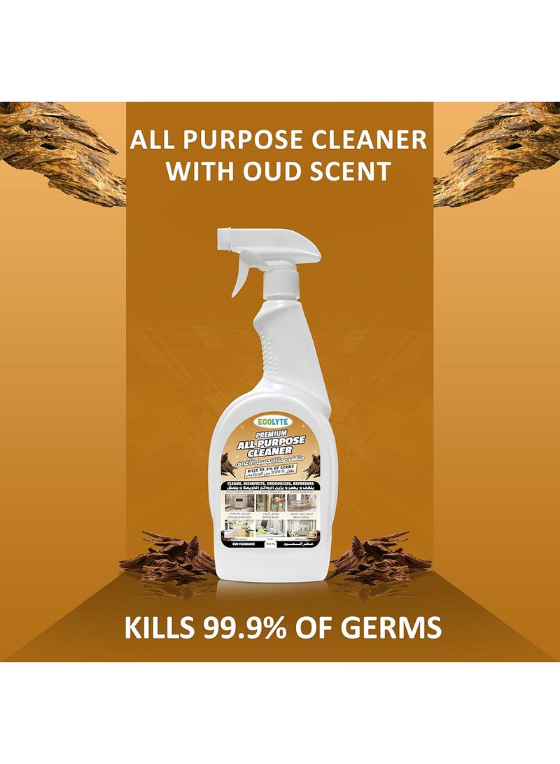 ECOLYTE+ Premium All Purpose Cleaner - Oud Scent - Image 3